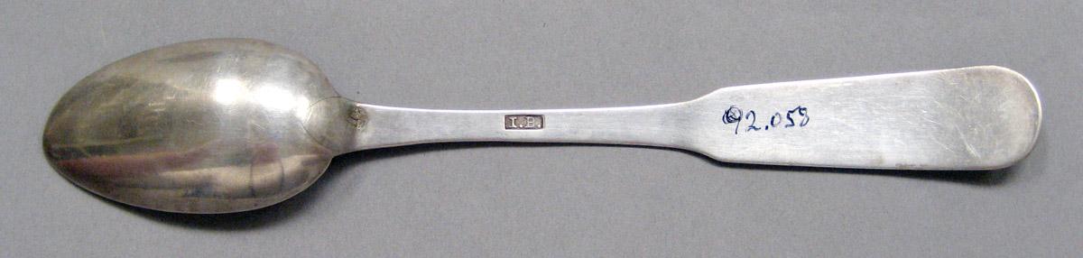 1998.0004.3683.001 Silver spoon underside view