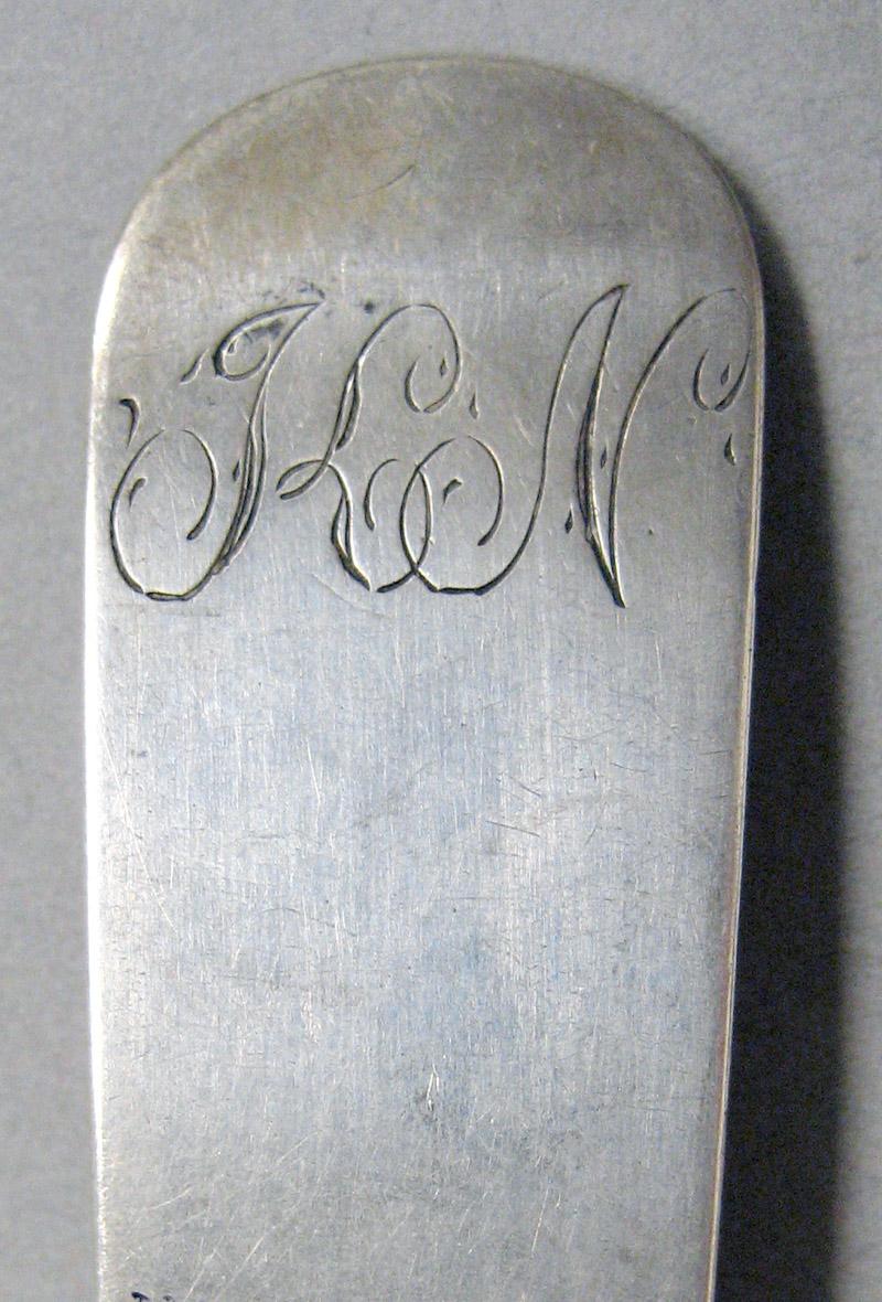 1998.0004.3683.002 Silver spoon engraving