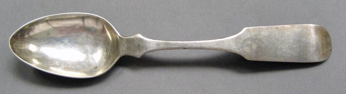 1998.0004.3684 Silver spoon upper surface