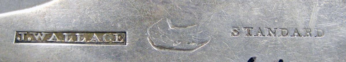 1998.0004.3684 Silver spoon mark