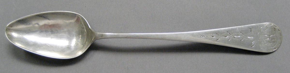 1998.0004.3687.001 Silver spoon upper surface