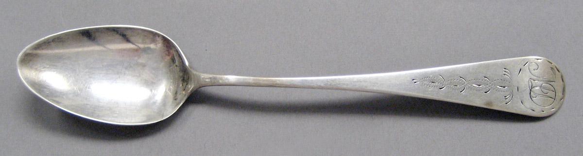 1998.0004.3687.002 Silver spoon upper surface