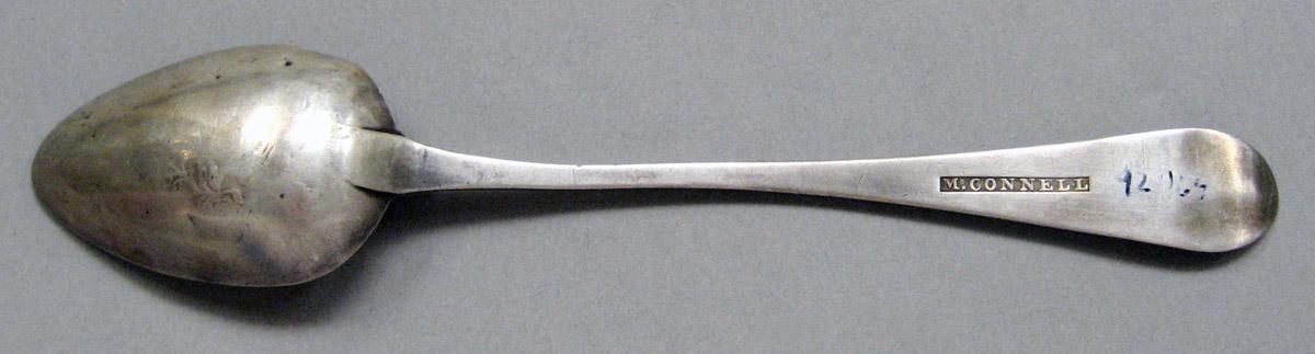 1998.0004.3689 Silver spoon underside