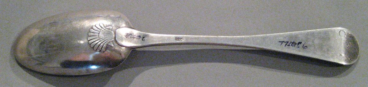 1998.0004.368 Silver Spoon underside