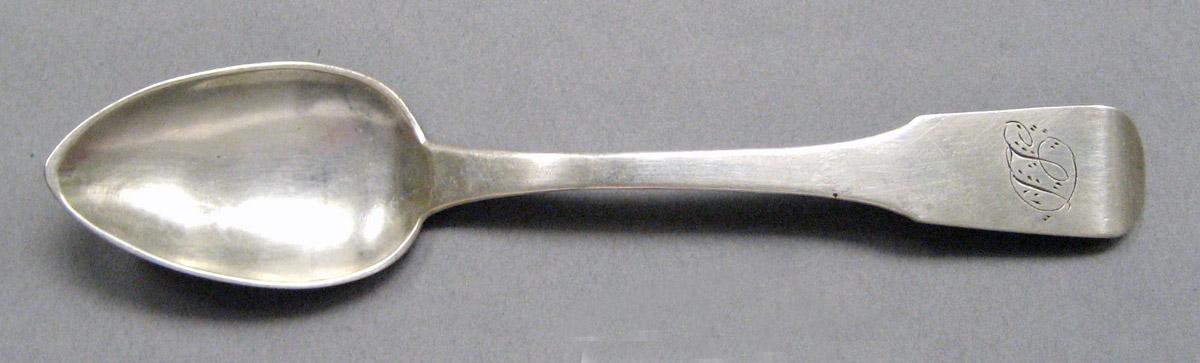 1998.0004.3697.001 Silver spoon upper surface