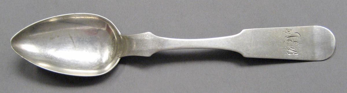 1998.0004.3698 Silver spoon upper surface