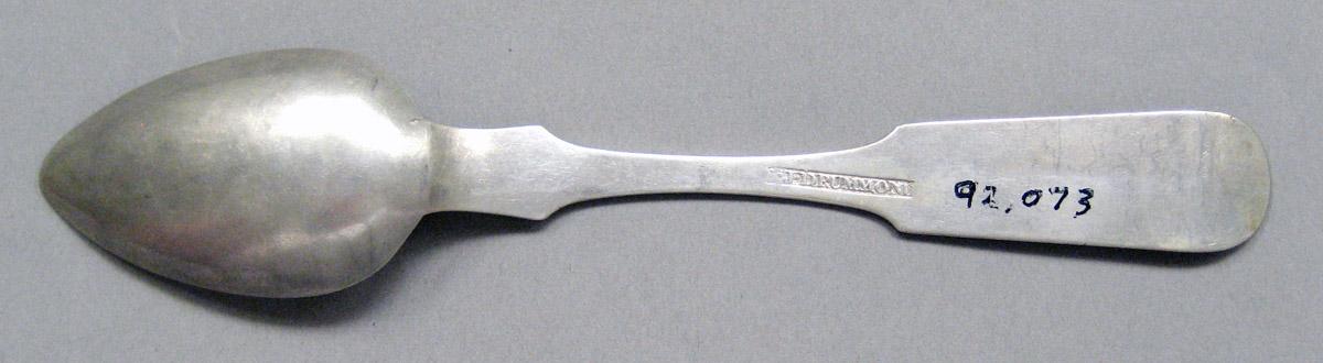 1998.0004.3698 Silver spoon underside
