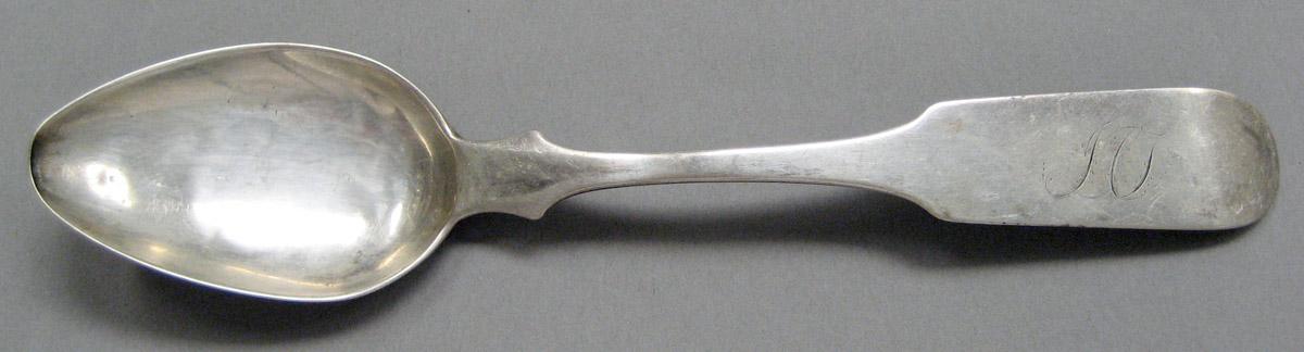 1998.0004.3701 Silver spoon upper surface