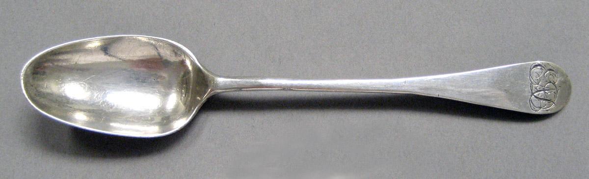 1998.0004.3702.001 Silver spoon upper surface