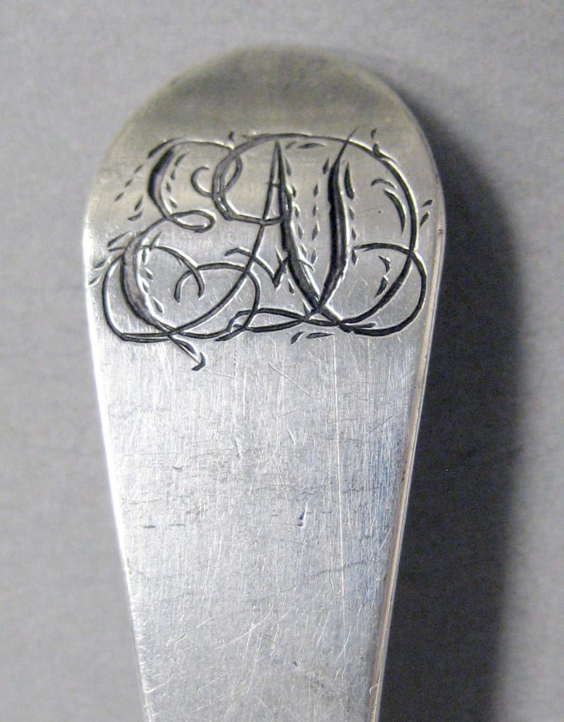 1998.0004.3702.003 Silver spoon engraving