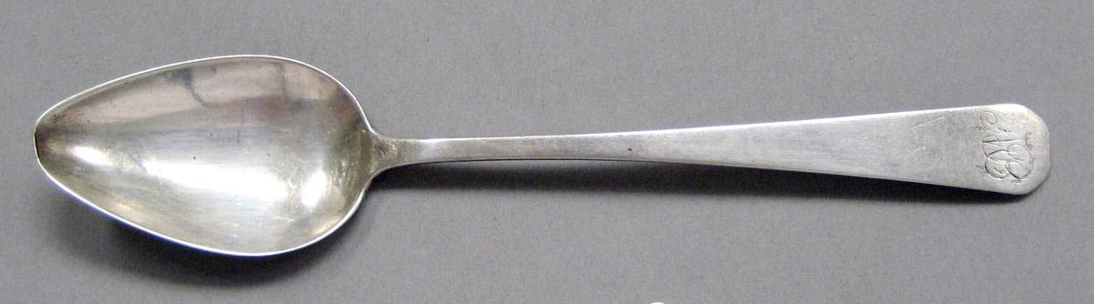 1998.0004.3703 Silver spoon upper surface