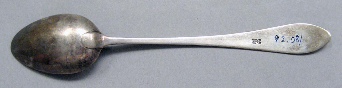 1998.0004.3706 Silver spoon underside
