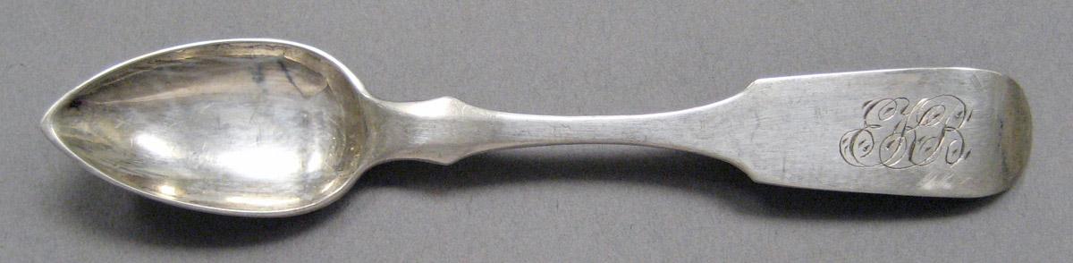 1998.0004.3708.001 Silver spoon upper surface