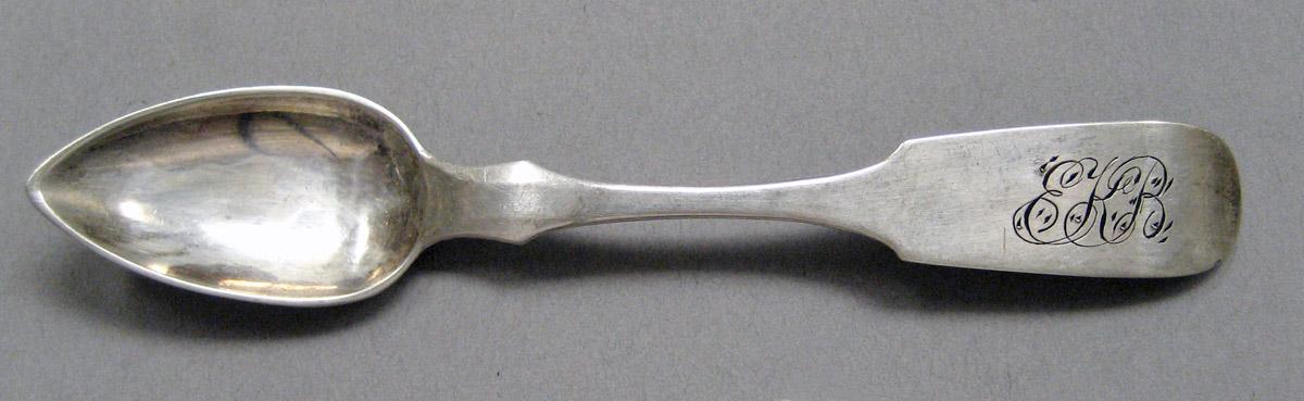1998.0004.3708.002 Silver spoon upper surface