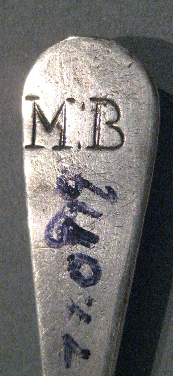 1998.0004.370 Silver Spoon engraving
