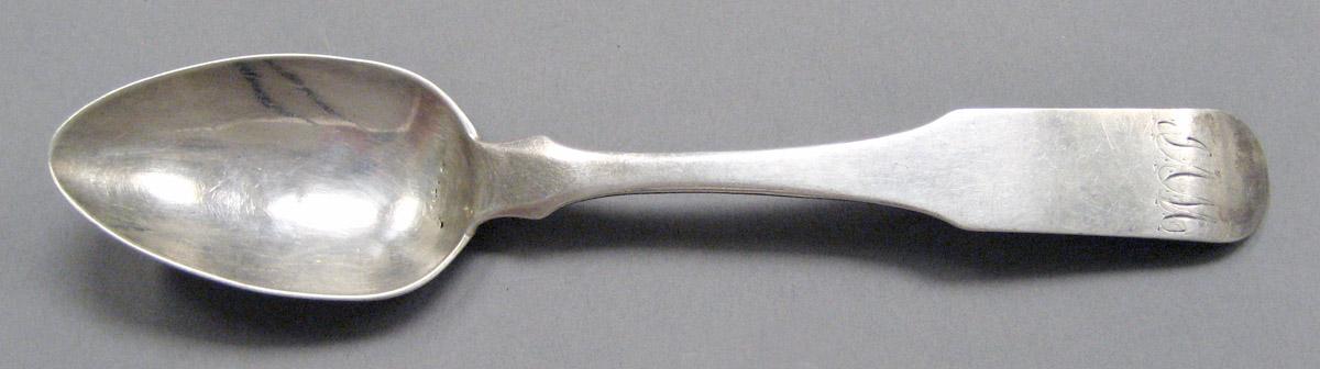 1998.0004.3710 Silver spoon upper surface