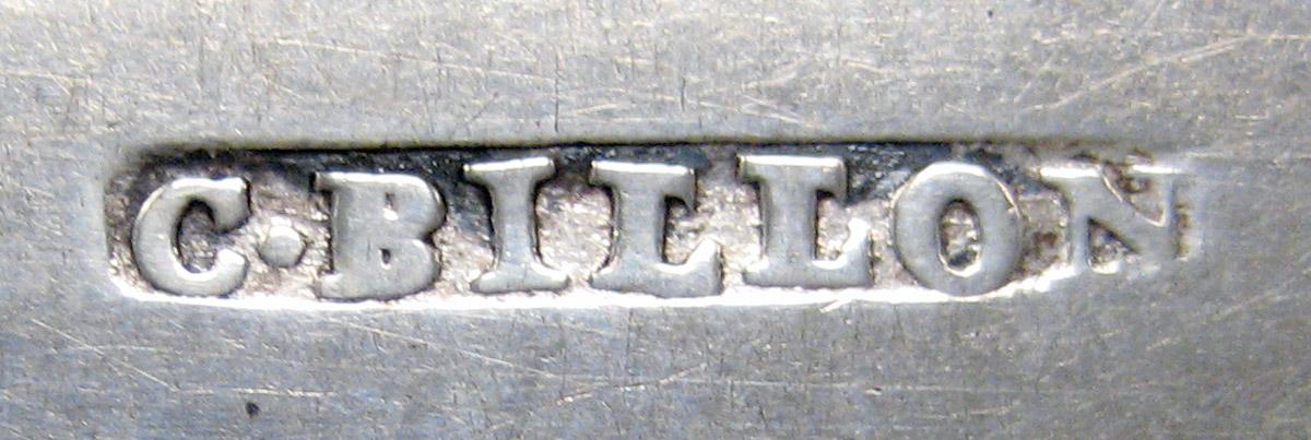 1998.0004.3711 Silver spoon mark