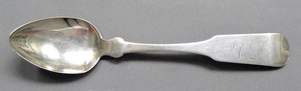 1998.0004.3714 Silver spoon upper surface