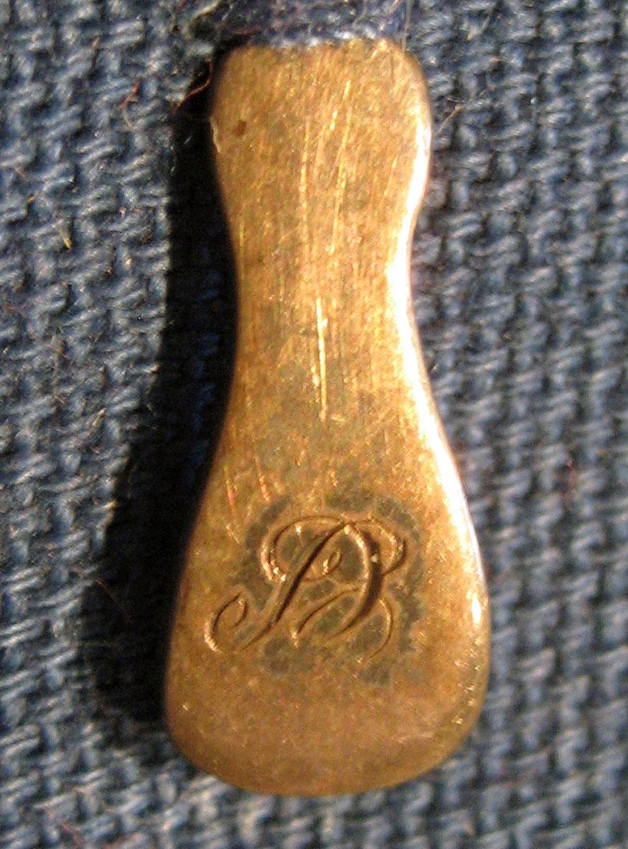 1998.0004.371 Silver Spoon engraving