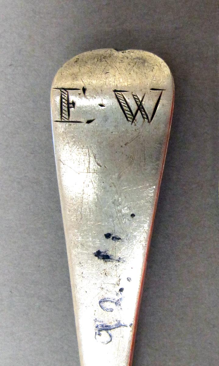 1998.0004.3726 Silver spoon engraving
