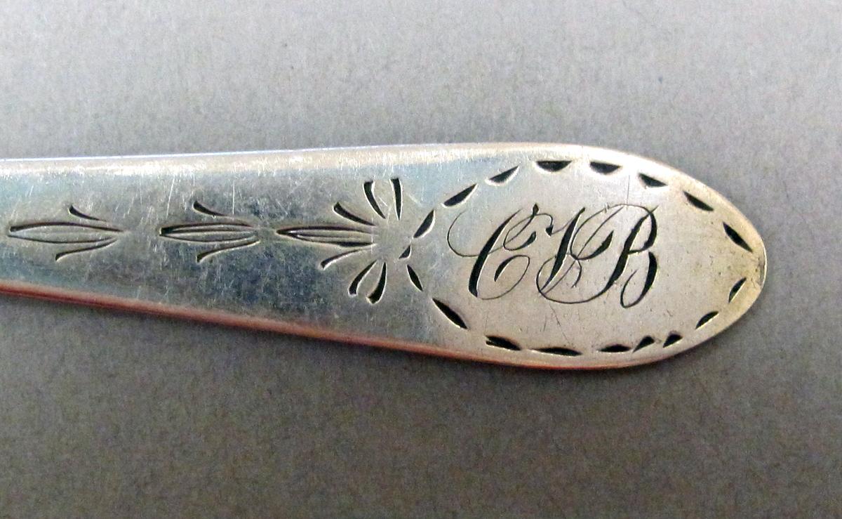 1998.0004.3728.002 Silver spoon engraving