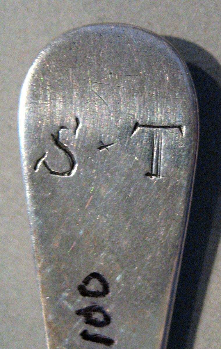 1998.0004.372 Silver Spoon engraving