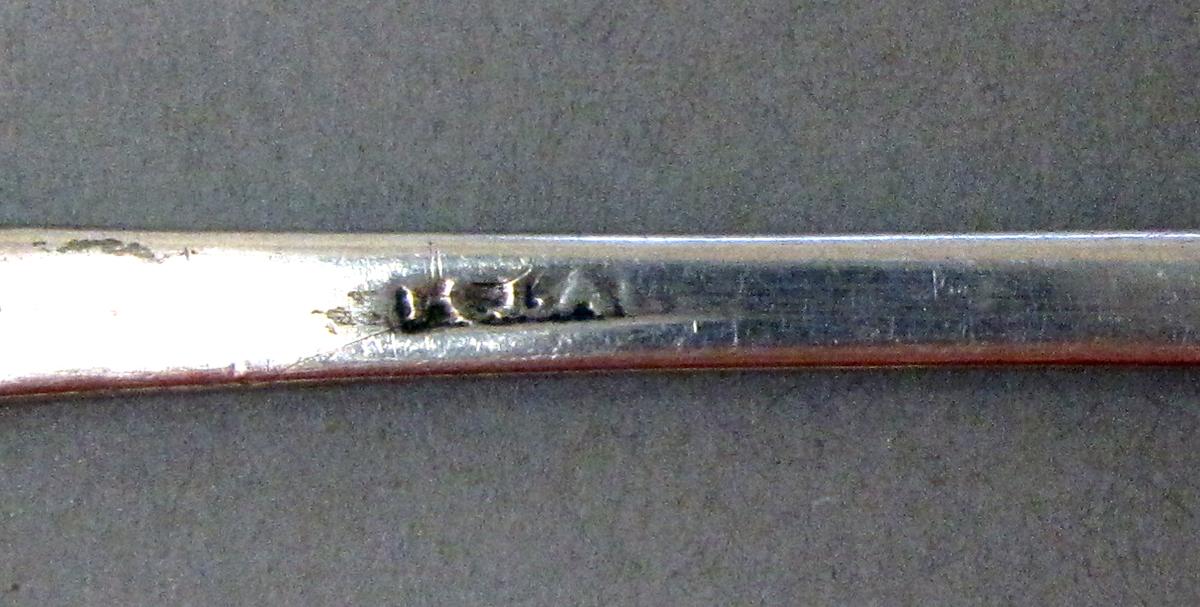 1998.0004.3730 Silver spoon mark