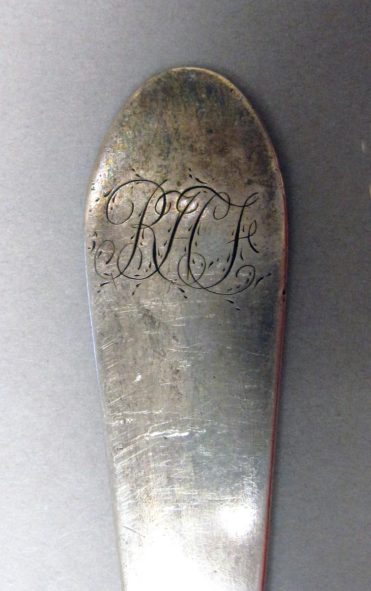 1998.0004.3731 Silver spoon engraving