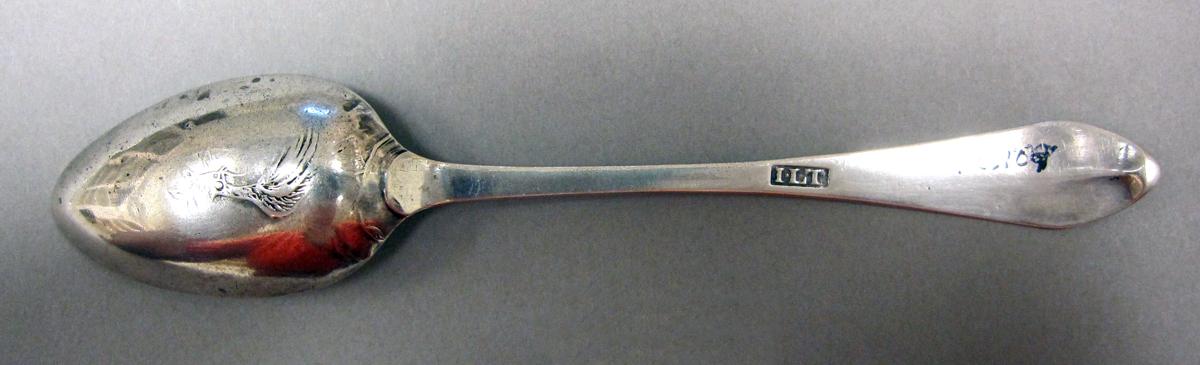 1998.0004.3734 Silver spoon underside