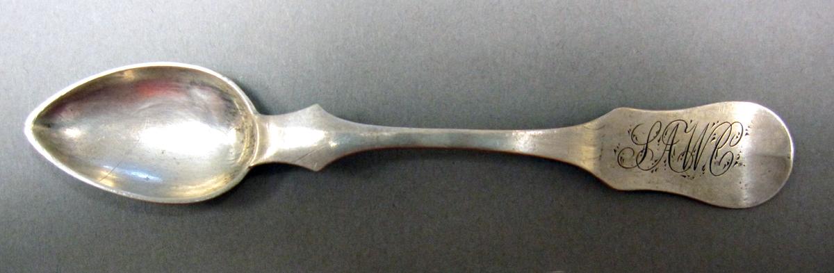 1998.0004.3735 Silver spoon upper surface