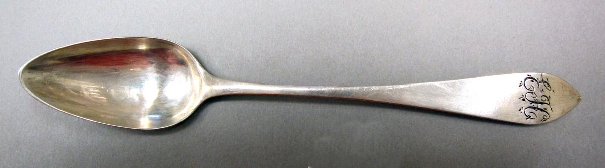 1998.0004.3737.002 Silver spoon upper surface