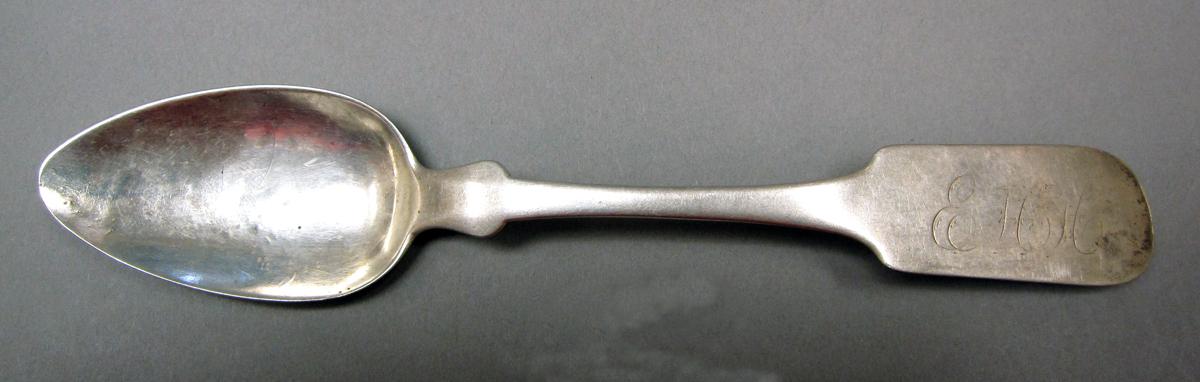 1998.0004.3739 Silver spoon upper surface
