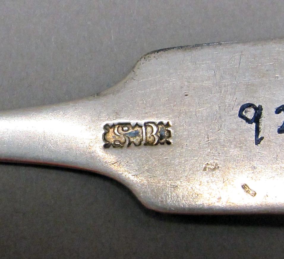 1998.0004.3739 Silver spoon mark