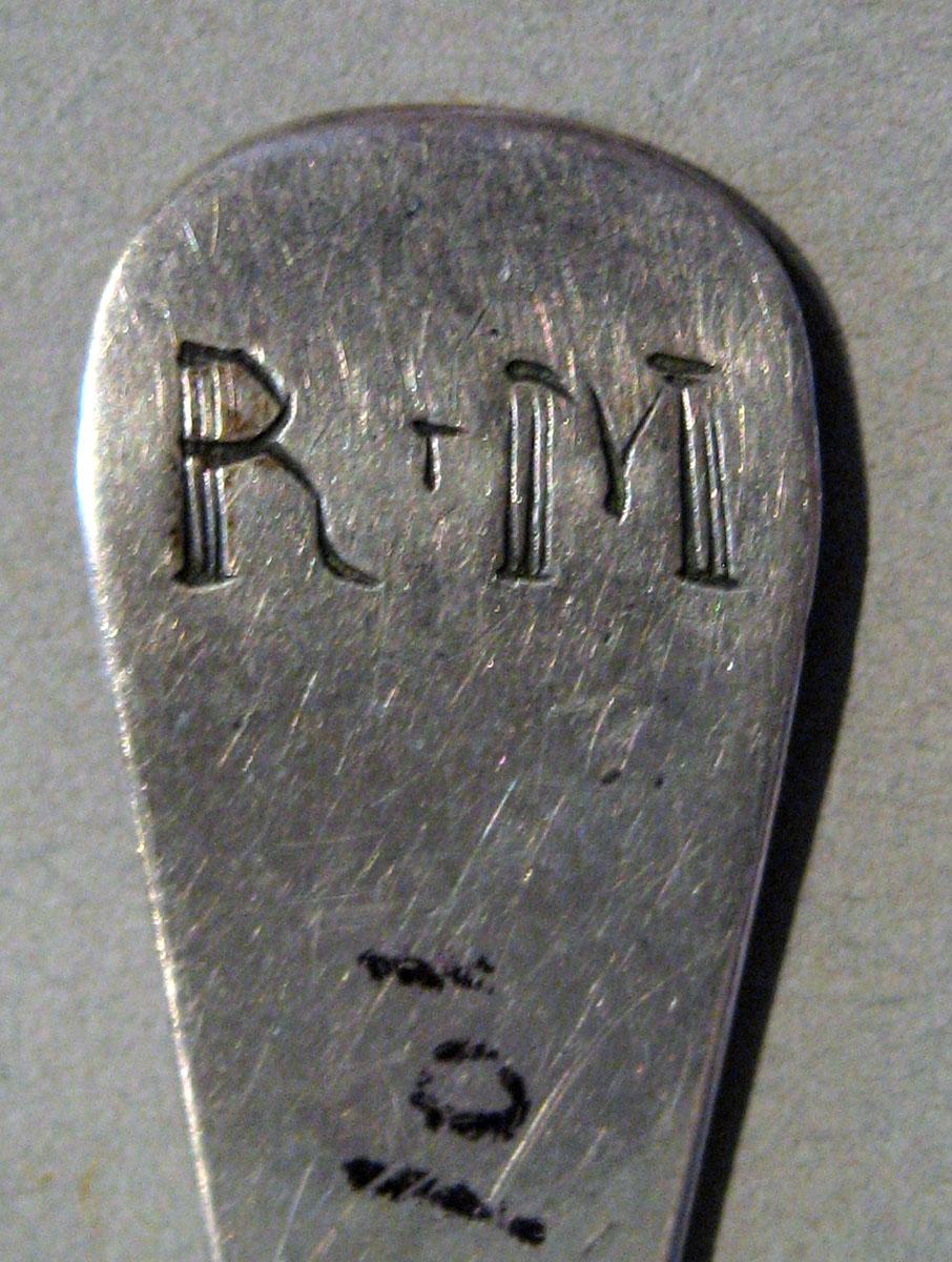 1998.0004.373 Silver Spoon engraving