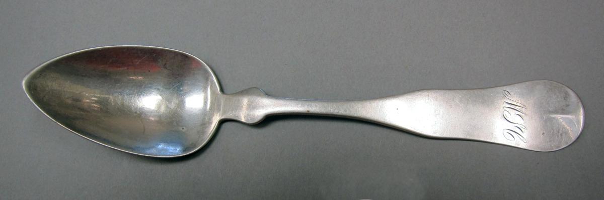 1998.0004.3741 Silver spoon upper surface