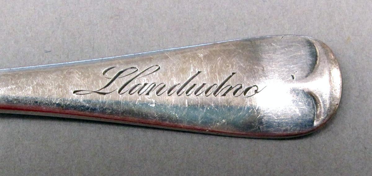 1998.0004.3745 Silver Spoon engraving