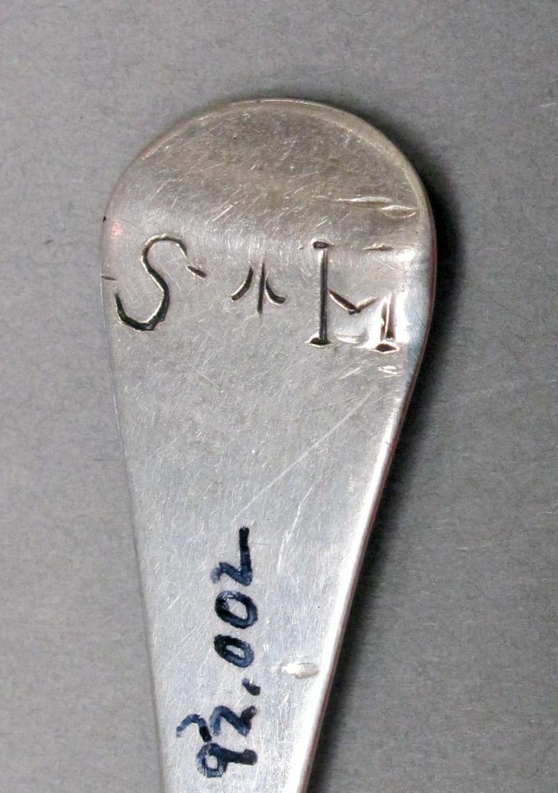 1998.0004.3746 Silver Spoon engraving
