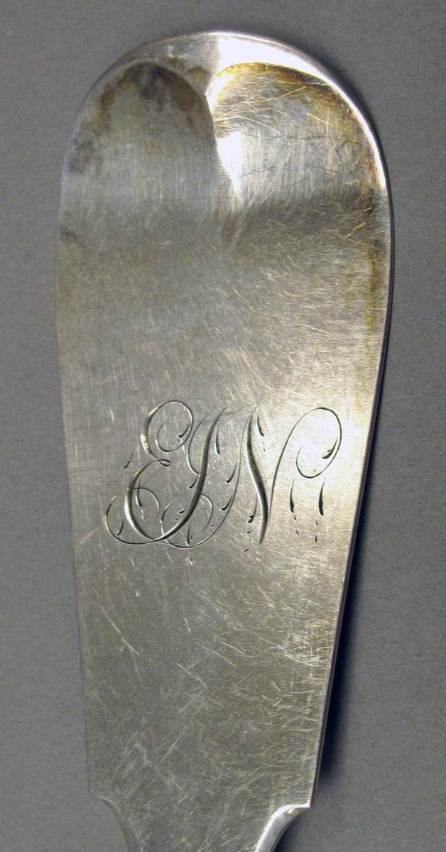 1998.0004.3748 Silver Spoon engraving