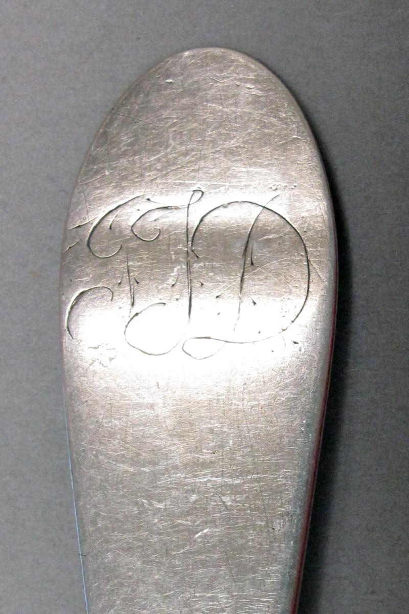1998.0004.3750 Silver Spoon engraving