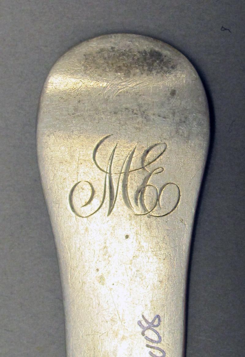 1998.0004.3752 Silver Spoon engraving