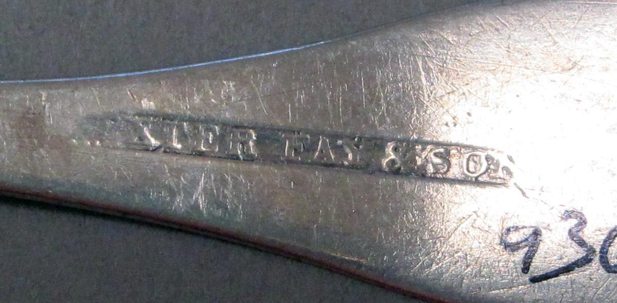 1998.0004.3752 Silver Spoon mark