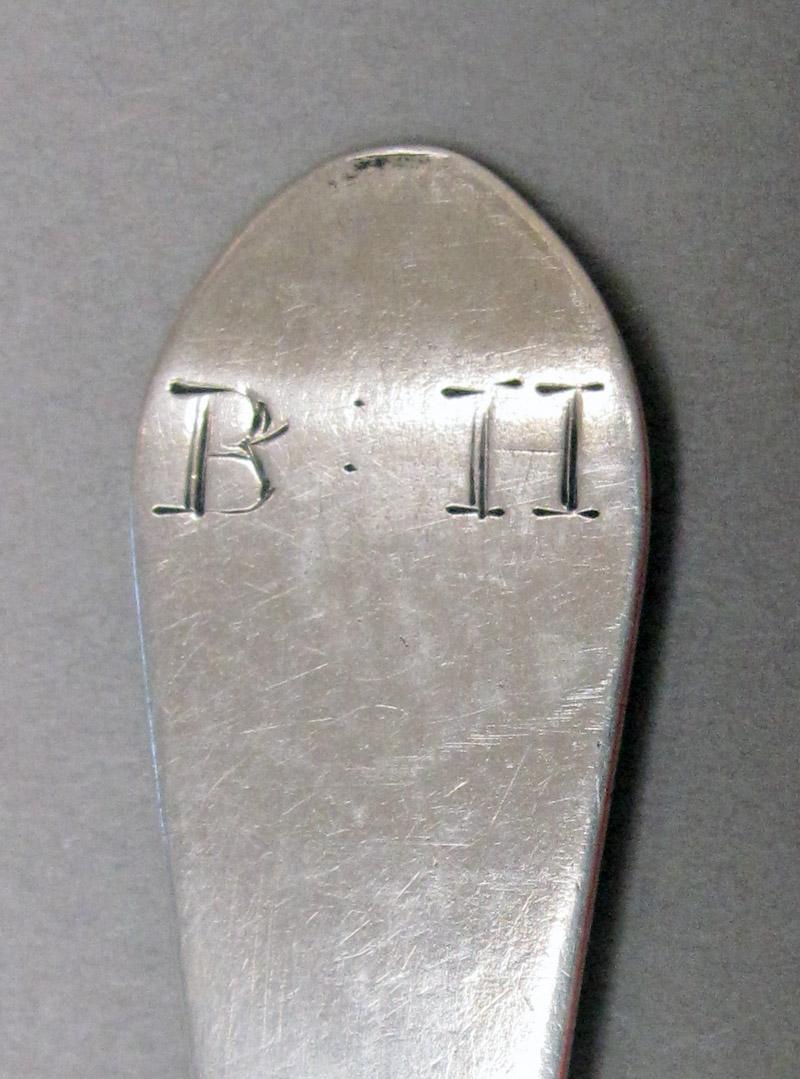 1998.0004.3754 Silver Spoon engraving