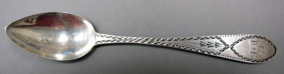 1998.0004.3756 Silver Spoon upper surface