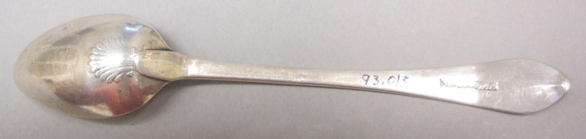 1998.0004.3757 Silver Spoon underside