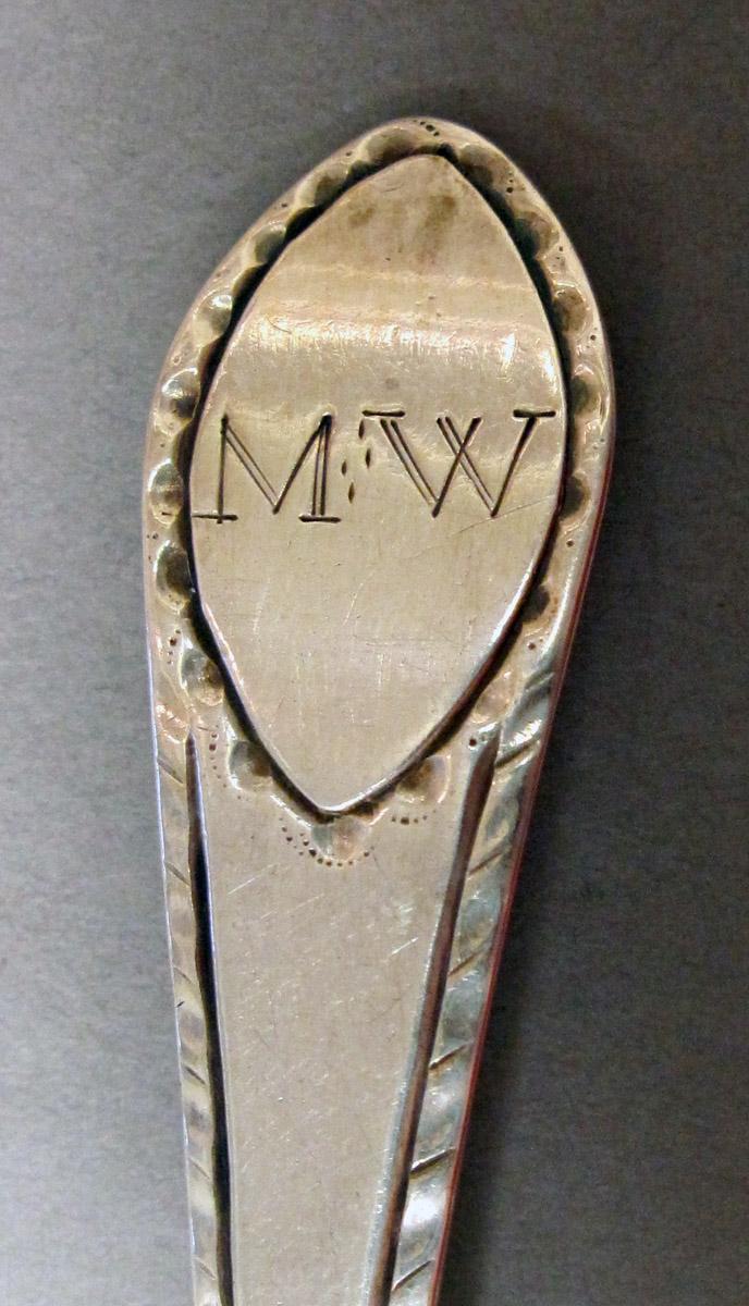 1998.0004.3757 Silver Spoon engraving