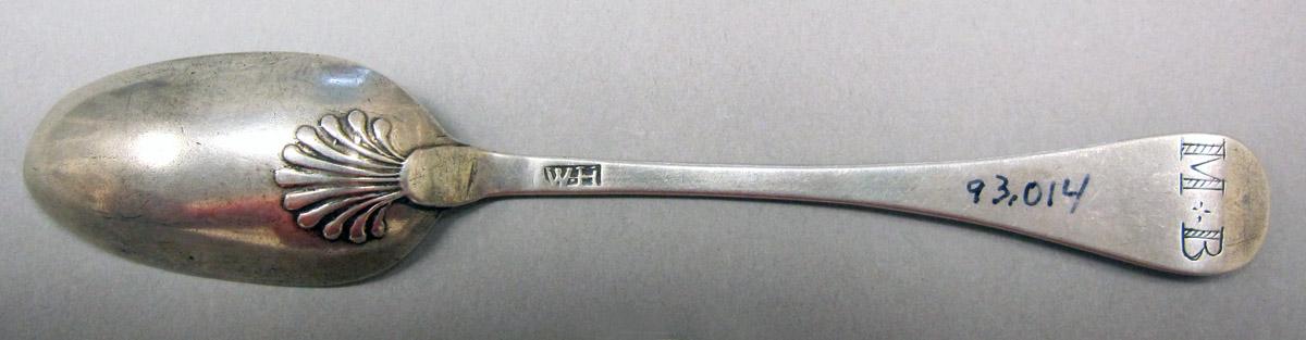 1998.0004.3758 Silver Spoon underside