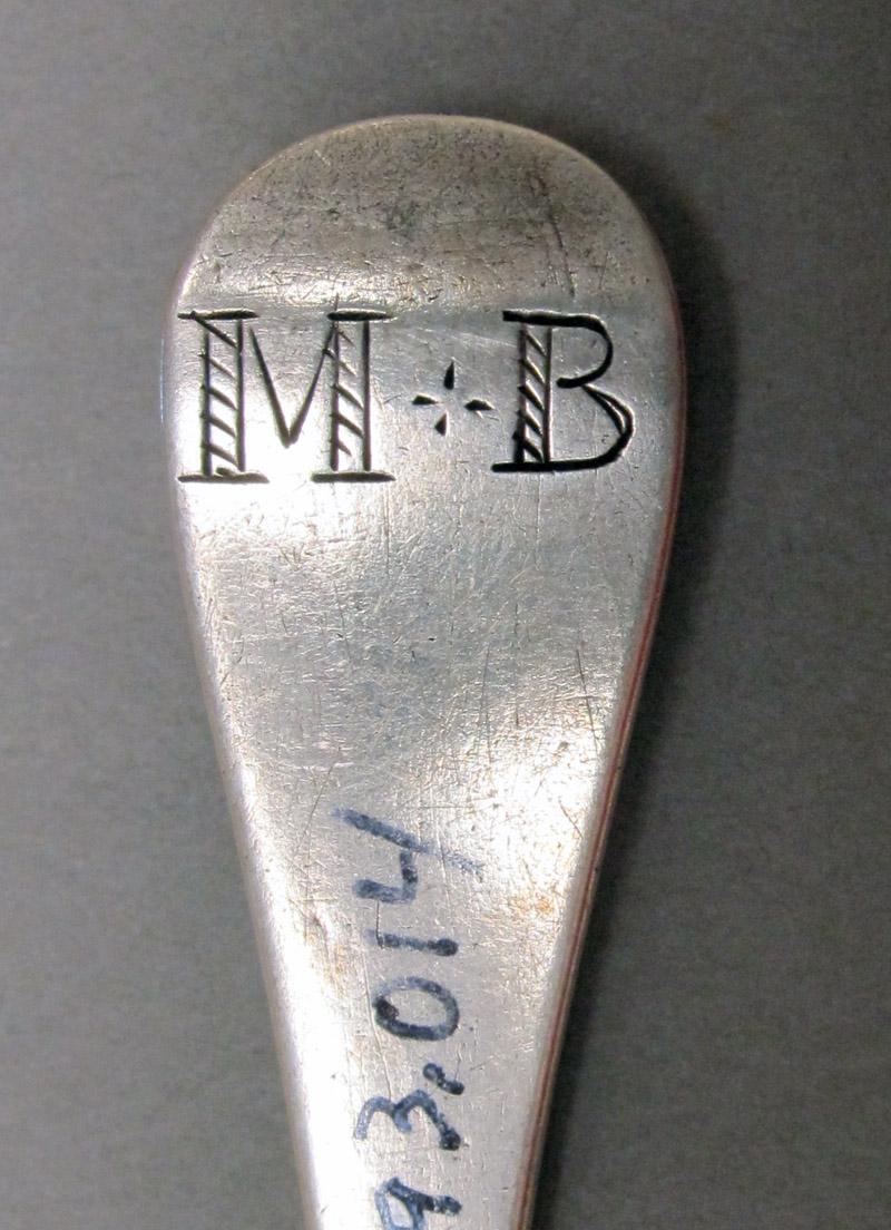 1998.0004.3758 Silver Spoon engraving