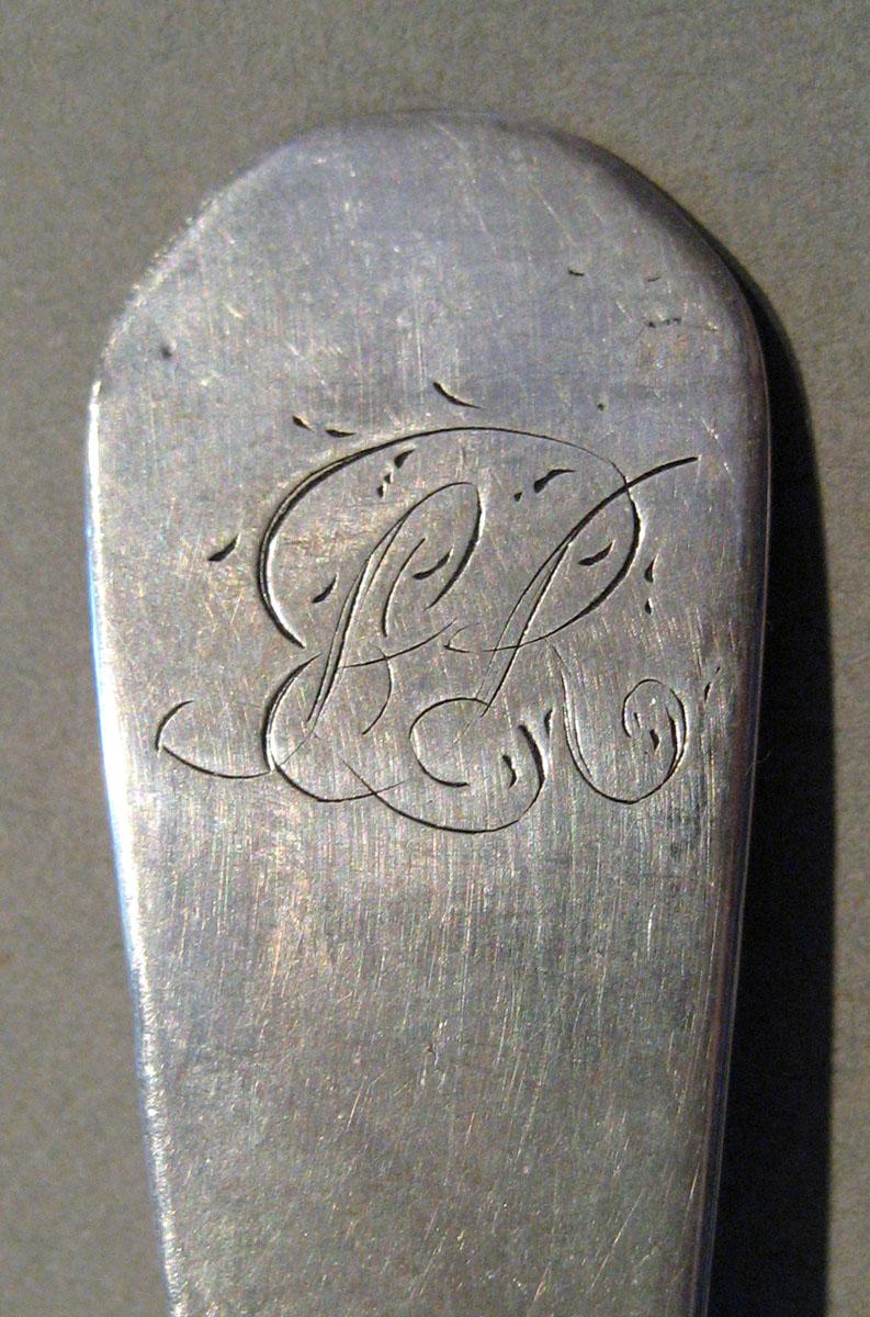 1998.0004.375 Silver Spoon engraving