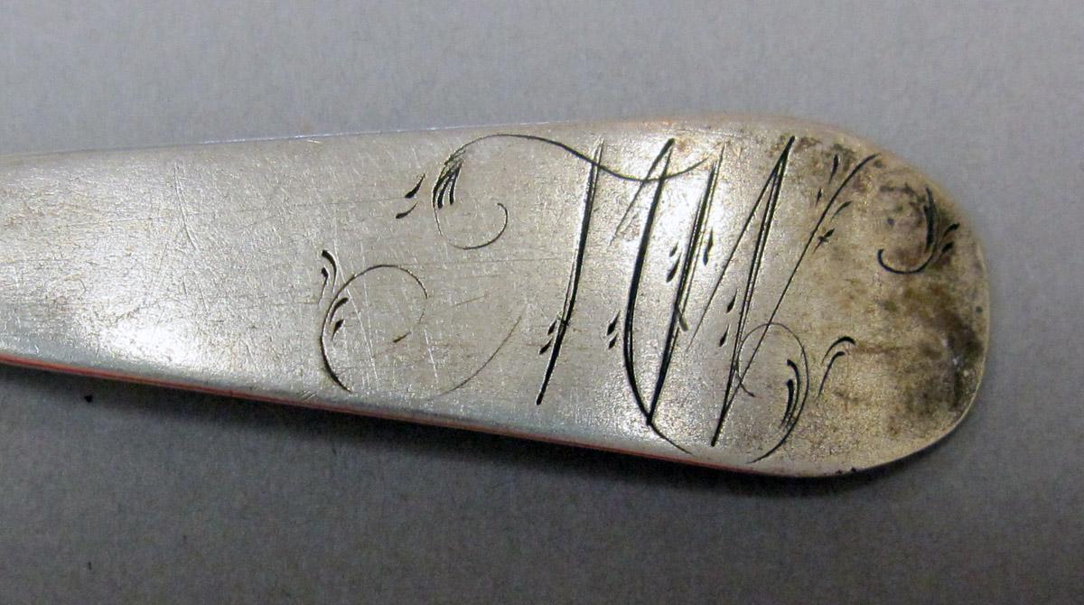 1998.0004.3760 Silver Spoon engraving