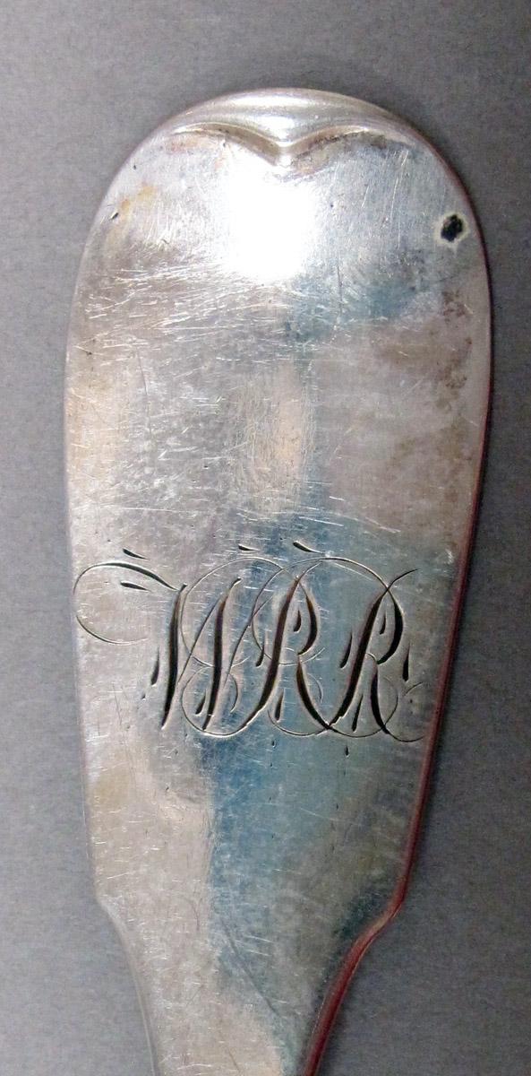 1998.0004.3762 Silver Spoon engraving